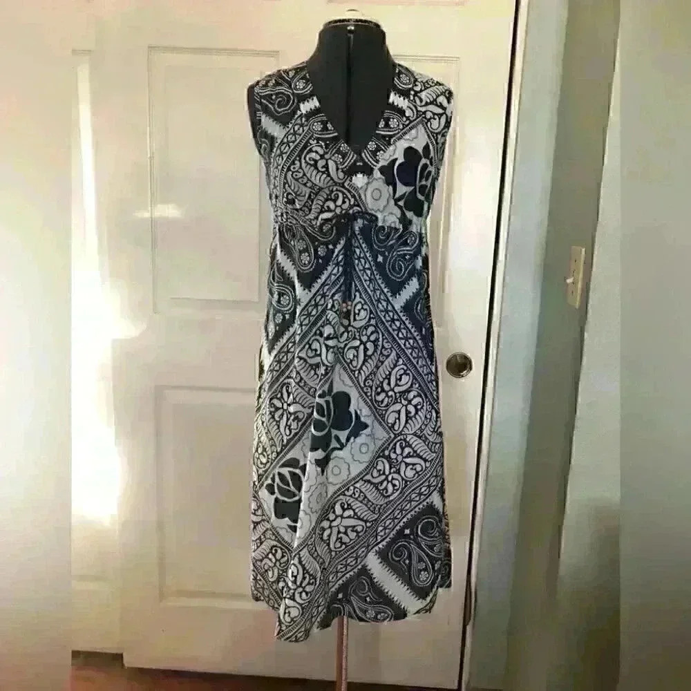 Y2K GAP VTG GAP dress A-line dress Indian Cotton Women Small - Picture 3 of 7